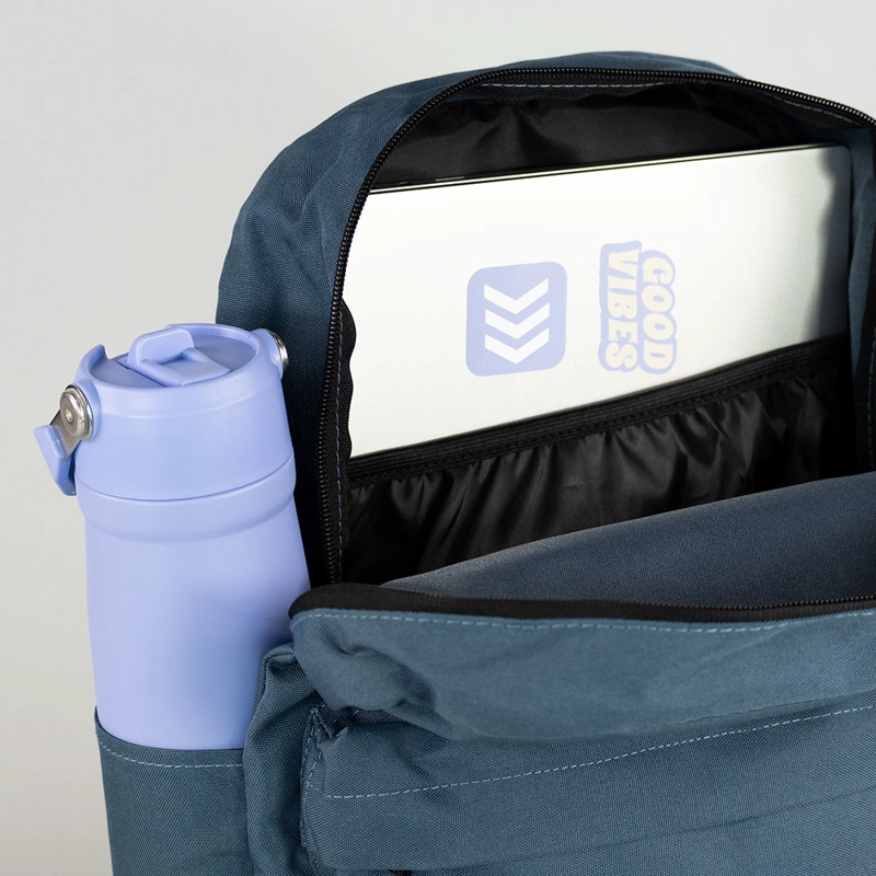 MOCHILA BOSTON BLUE MOOSE - 2