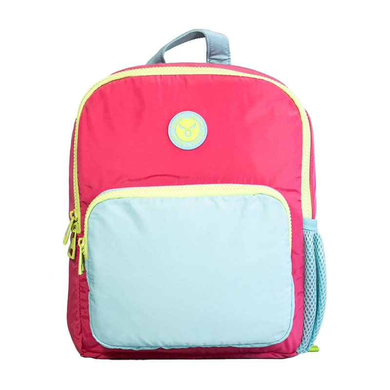MOCHILA MINI KIDS PINK MOOSE - 1