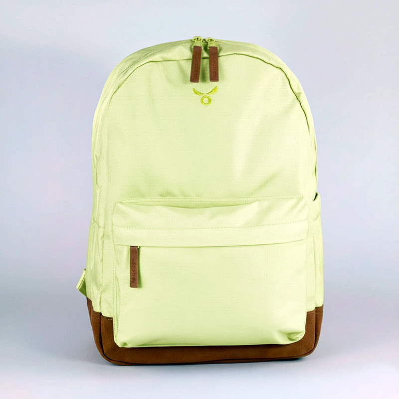 MOCHILA MANHATTAN LIGHT GREEN MOOSE - 4