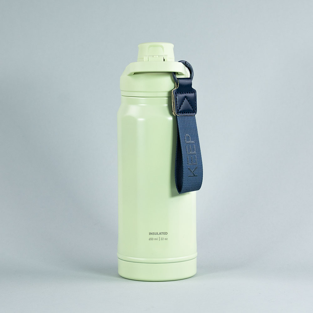 BOTELLA INSULADA STRAP 650ML KEEP PISTACHO - 4