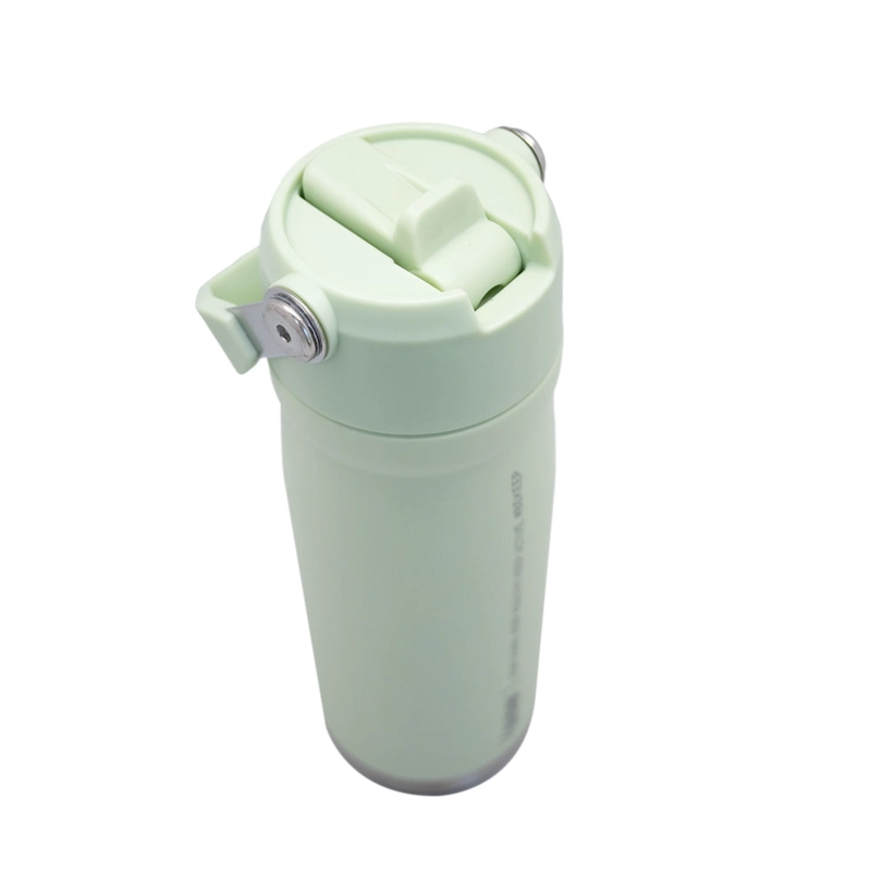 BOTELLA INSULADA CON MANGO 65O ML KEEP - PISTACHO - 2