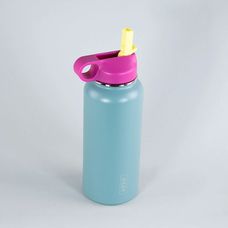 BOTELLA INSULADA 1L FLASK KEEP CELESTE - 3