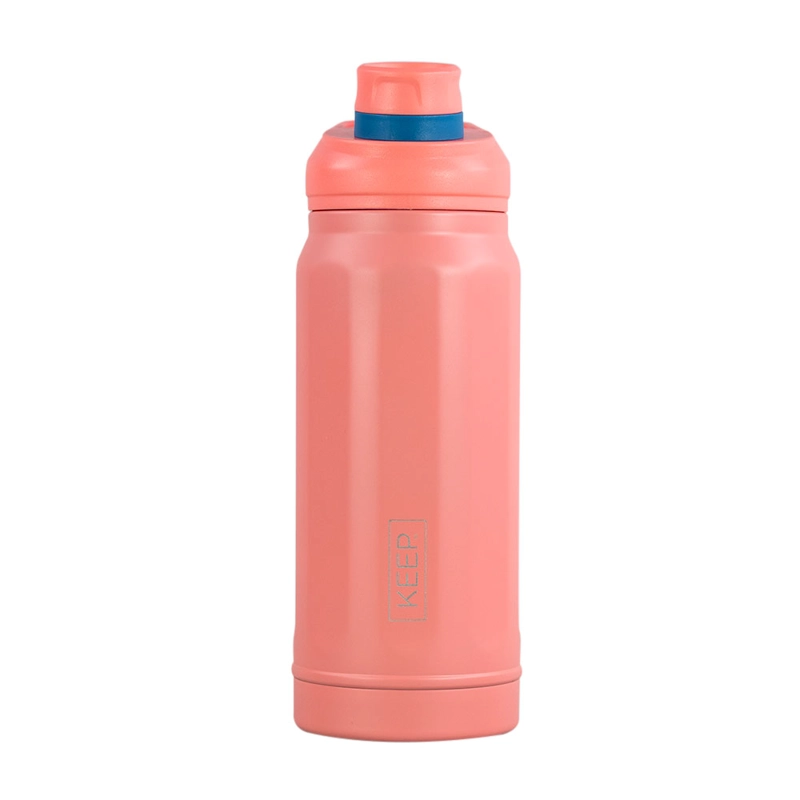 BOTELLA INSULADA STRAP 650ML FLASK KEEP CORAL - 1