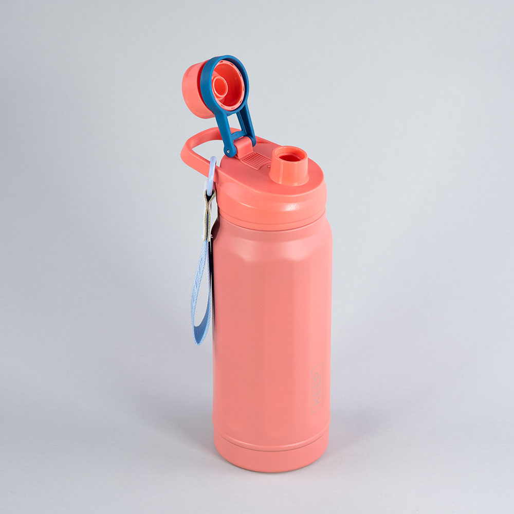 BOTELLA INSULADA STRAP 650ML FLASK KEEP CORAL - 3