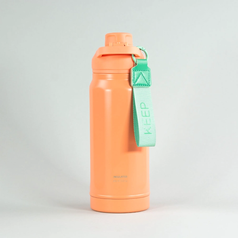 BOTELLA INSULADA STRAP 650ML KEEP CORAL - 4
