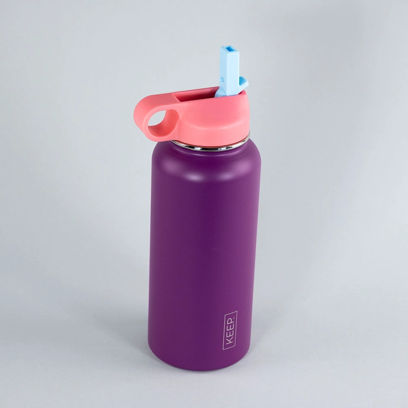 BOTELLA INSULADA 1L FLASK KEEP MORADO - 2