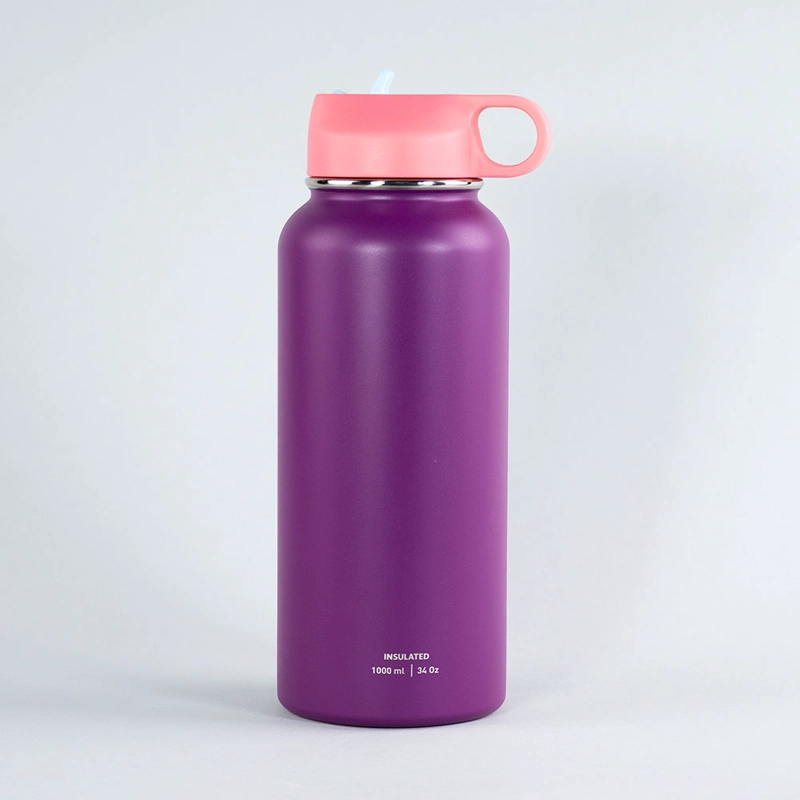 BOTELLA INSULADA 1L FLASK KEEP MORADO - 4
