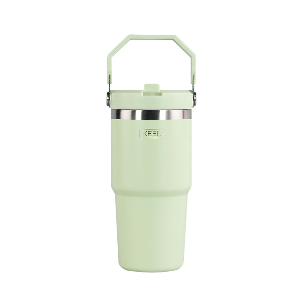 BOTELLA INSULADA CON MANGO 590ML KEEP PISTACHO - 1