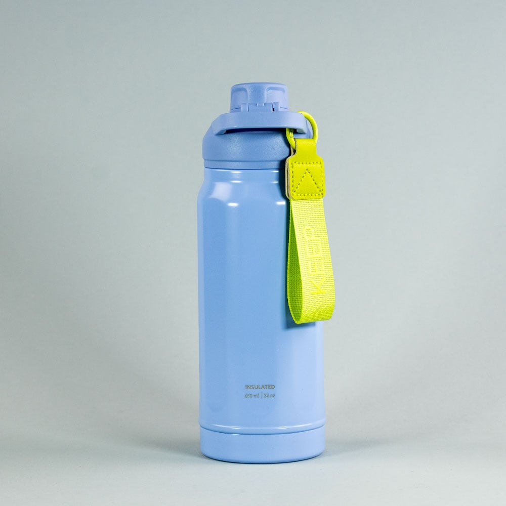 BOTELLA INSULADA STRAP 650ML KEEP LAVANDA - 1
