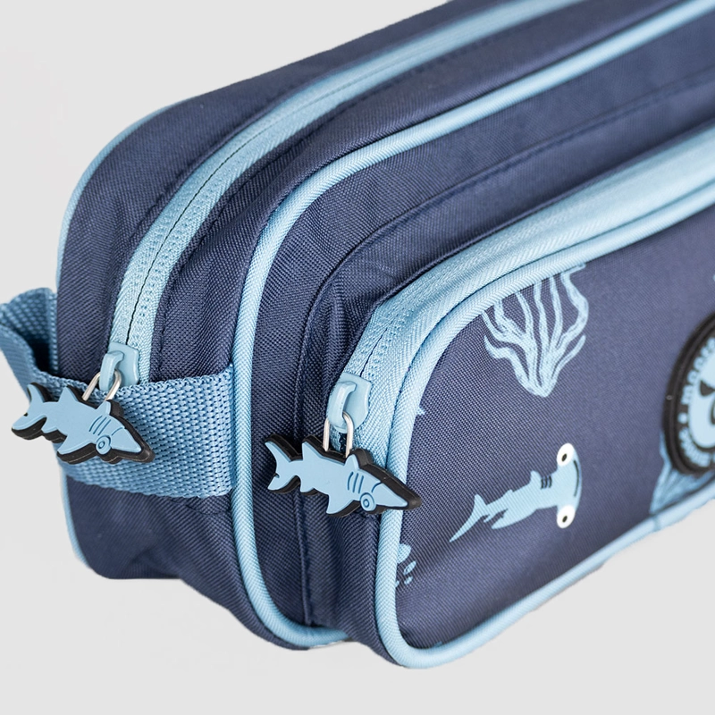 ESTUCHE BOLSILLOS KIDS SHARKY MOOSE - 3