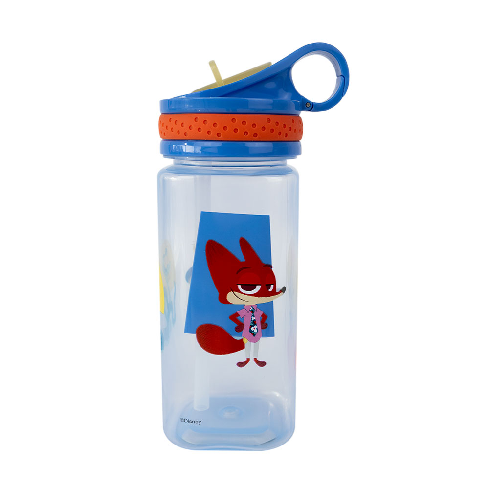 BOTELLA CUADRADA 500ML- ZOOTOPIA - 1