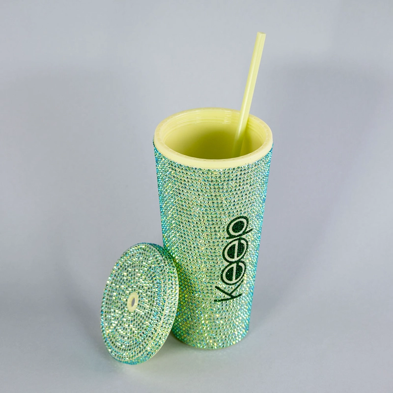 VASO TUMBLER SHINNY 650ML PISTACHO - 2