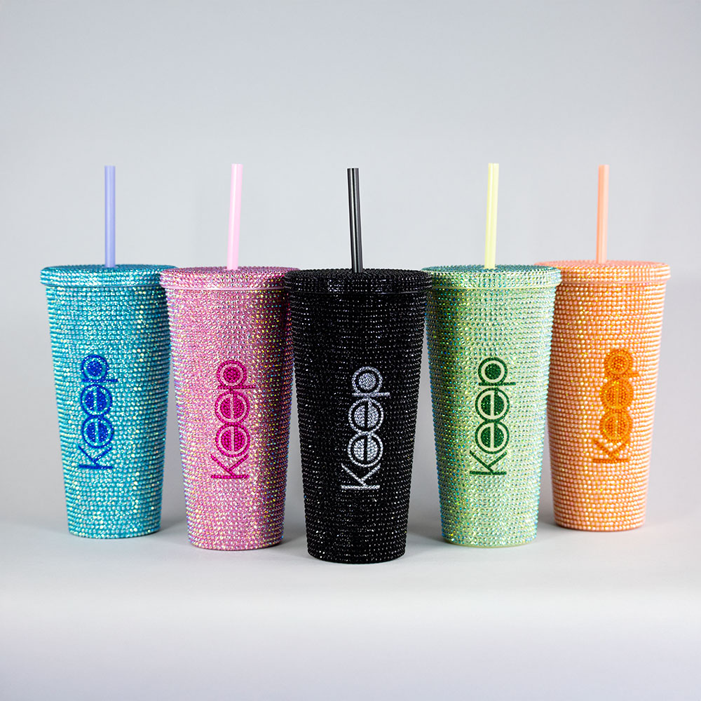 VASO TUMBLER SHINNY 650ML PISTACHO - 4