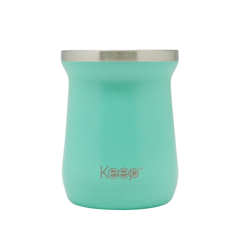 MATE CAJA HAMMERED KEEP 300ML CELESTE - 2