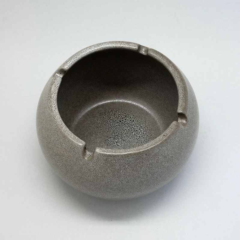 CENICERO PORCELANA GRIS WAYU - 2