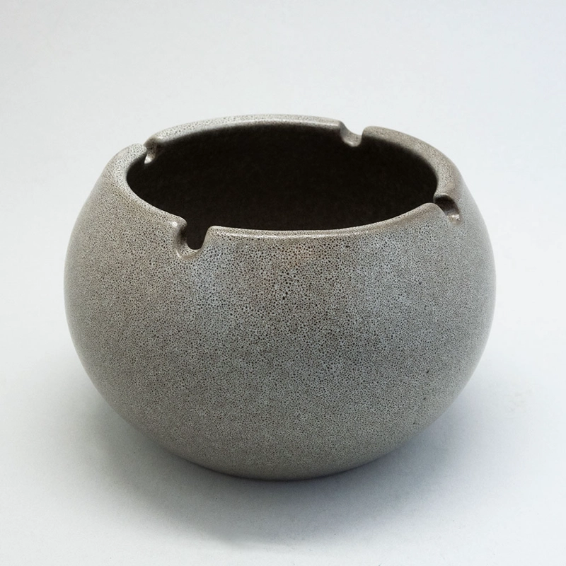 CENICERO PORCELANA GRIS WAYU - 3