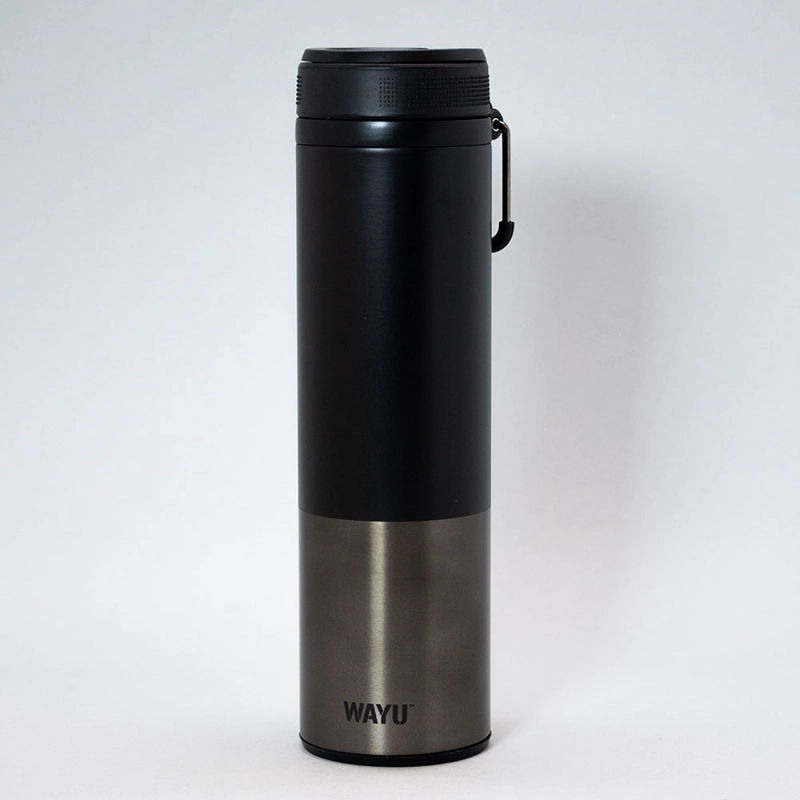 BOTELLA 500ML INSULATED BLACK WAYU - 1