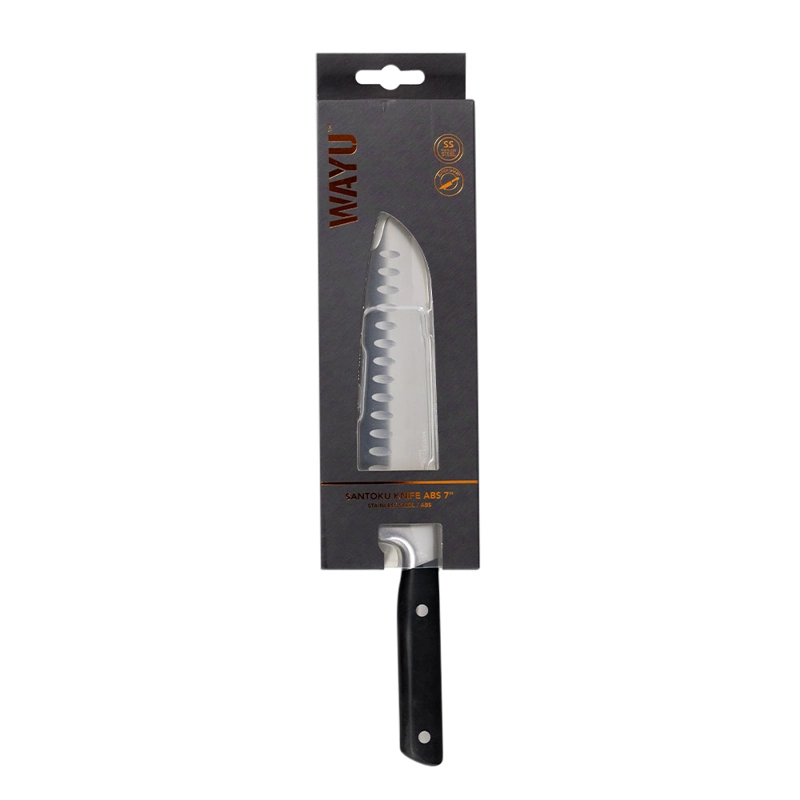 SANTOKU KNIFE ABS 7' WAYU - 4