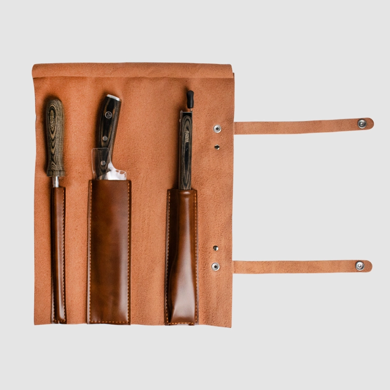 SET PARRILLERO CUERO PU WAYU - 4