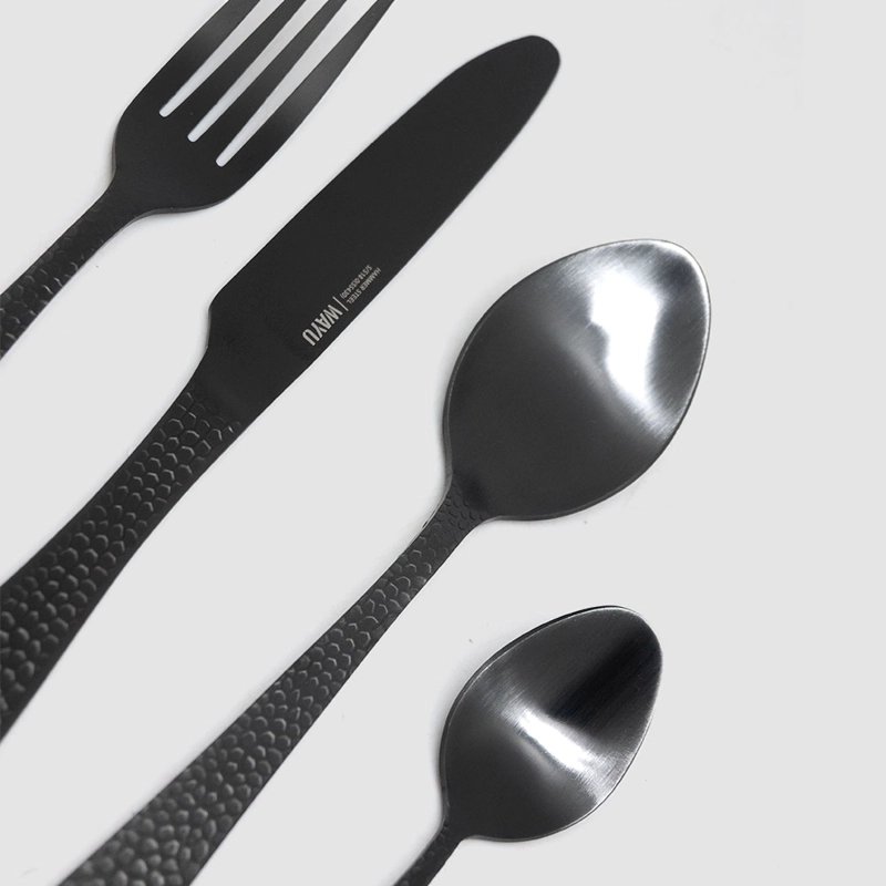 SET CUBIERTOS HAMMER 16 PCS WAYU-GRIS - 3