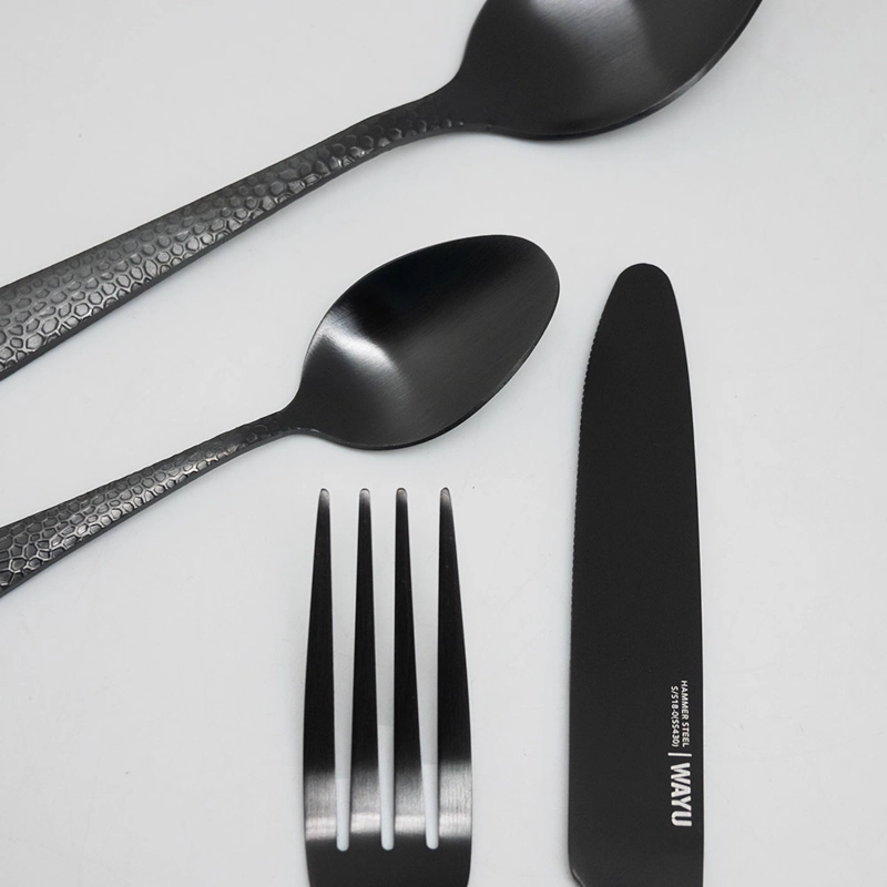 SET CUBIERTOS HAMMER 16 PCS WAYU-GRIS - 5