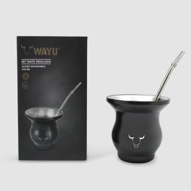 MATE CON BOMBILLA WAYU - 1