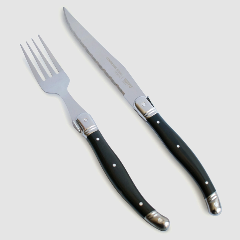 SET CUBIERTOS 8 PCS BLACK WAYU - 2