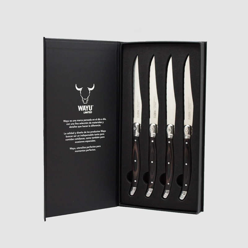 SET 4 CUCHILLOS BLACK MESA WAYU LIMITED - 4