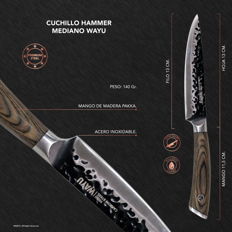 CUCHILLO HAMMER MEDIANO - 3
