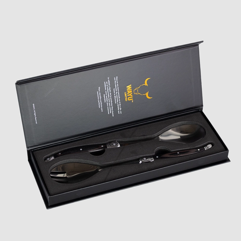 SET CUCHARAS ENSALADAS 2PCS PAKKA WAYU - 2
