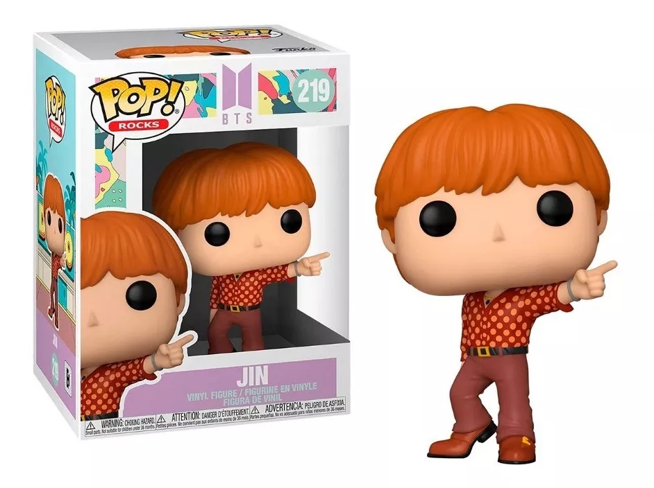 FUNKO POP NEGRO - MUSICA - BTS - DYNAMITE JIN (219) - 1