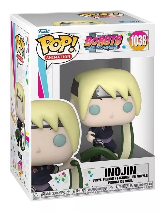 FUNKO POP NEGRO - NARUTO BORUTO - INOJIN (1038) - 1
