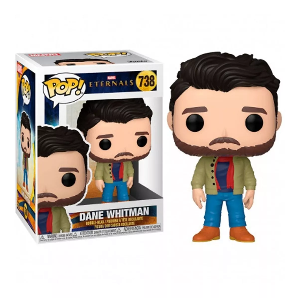FUNKO POP NEGRO - ETERNALS - DANE WITHMAN (738) - 1