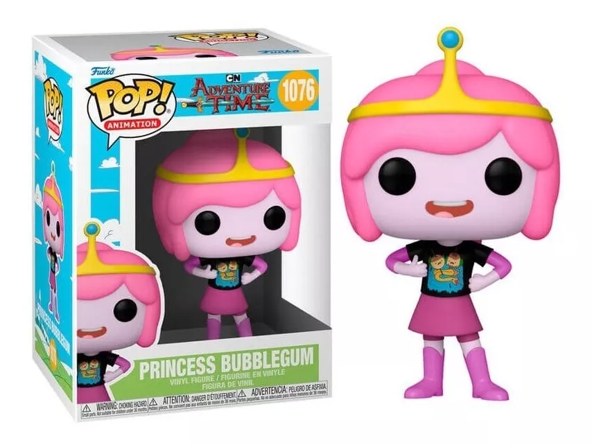 FUNKO POP NEGRO - ADVENTURE TIME - PRINCESS BUBBLEGUM (1076) - 1