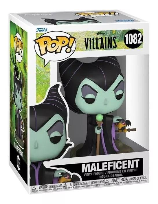 FUNKO POP NEGRO DISNEY VILLANOS MALEFICA - 1