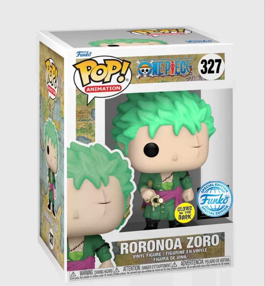 FUNKO POP NEGRO - ONE PIECE - RORONOA ZORO (327) SPECIAL GW - 1