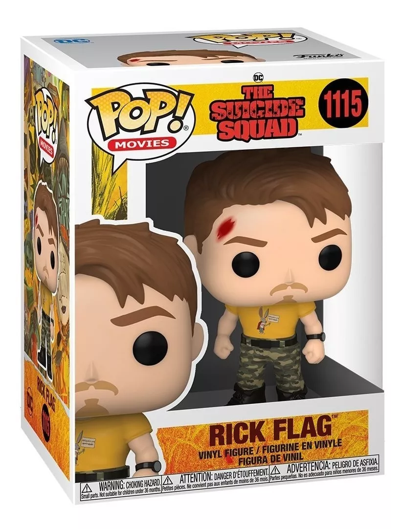 FUNKO POP NEGRO SUICIDE SQUAD 2 RICK FLAG - 1