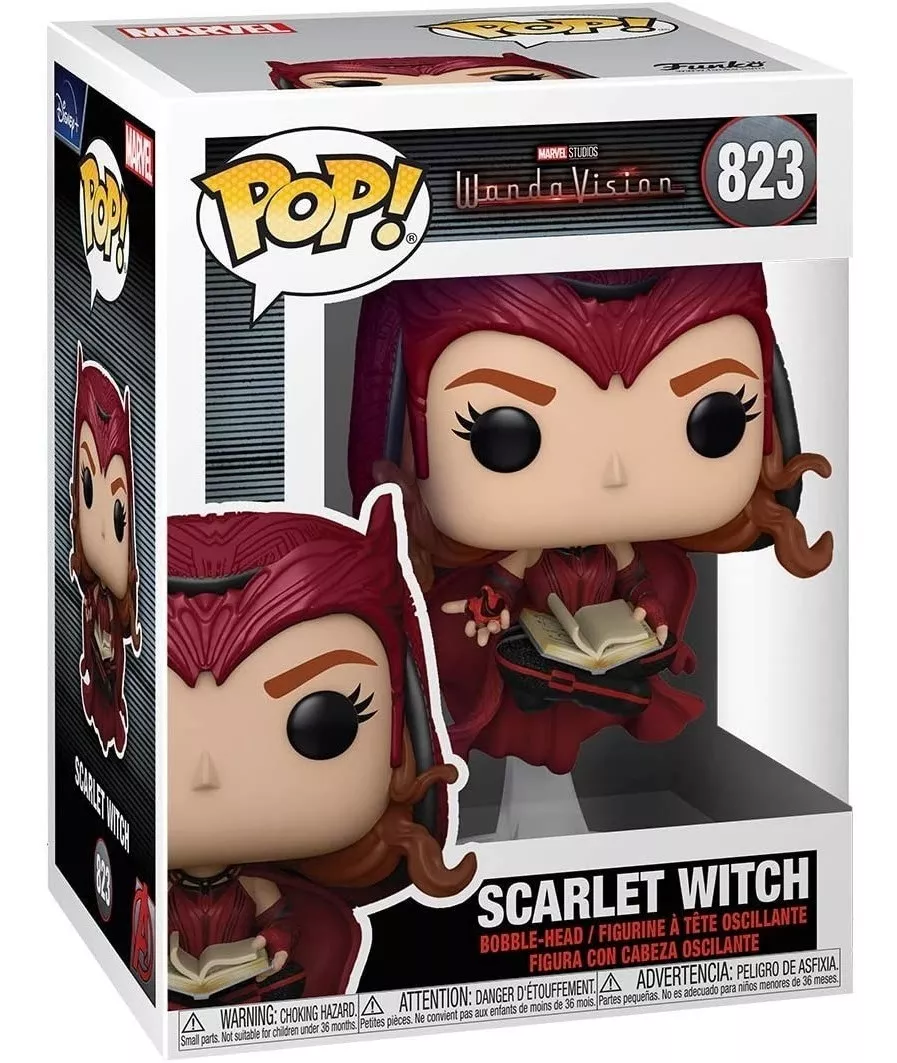 FUNKO POP NEGRO WANDAVISION SCARLET WITCH - 1