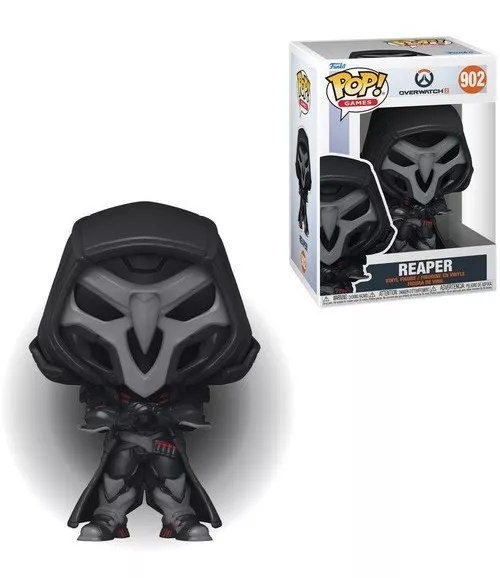 FUNKO POP NEGRO - OVERWATCH 2 - REAPER (902) - 1