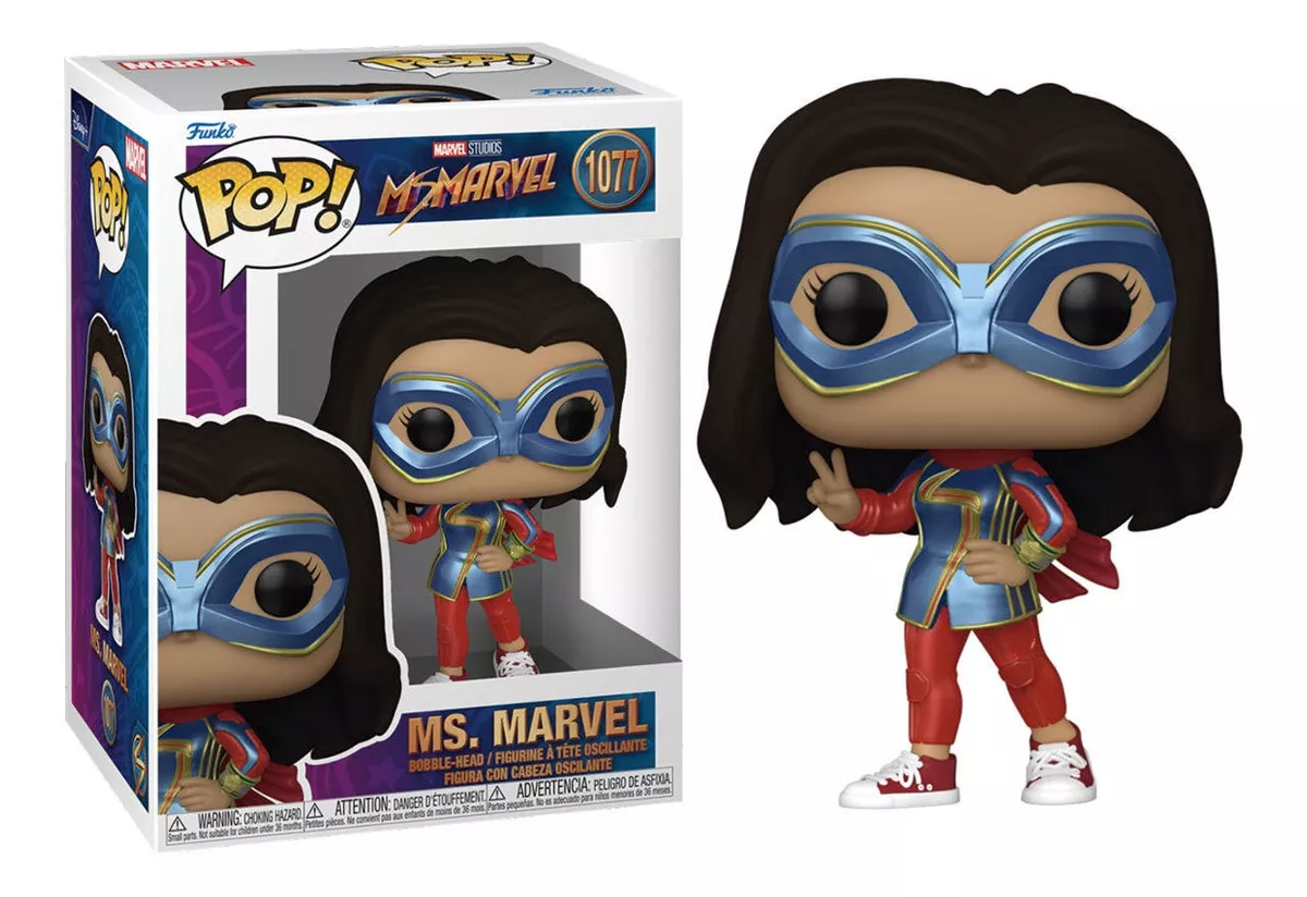 FUNKO POP NEGRO MARVEL MS. MARVEL KAMALA - 1