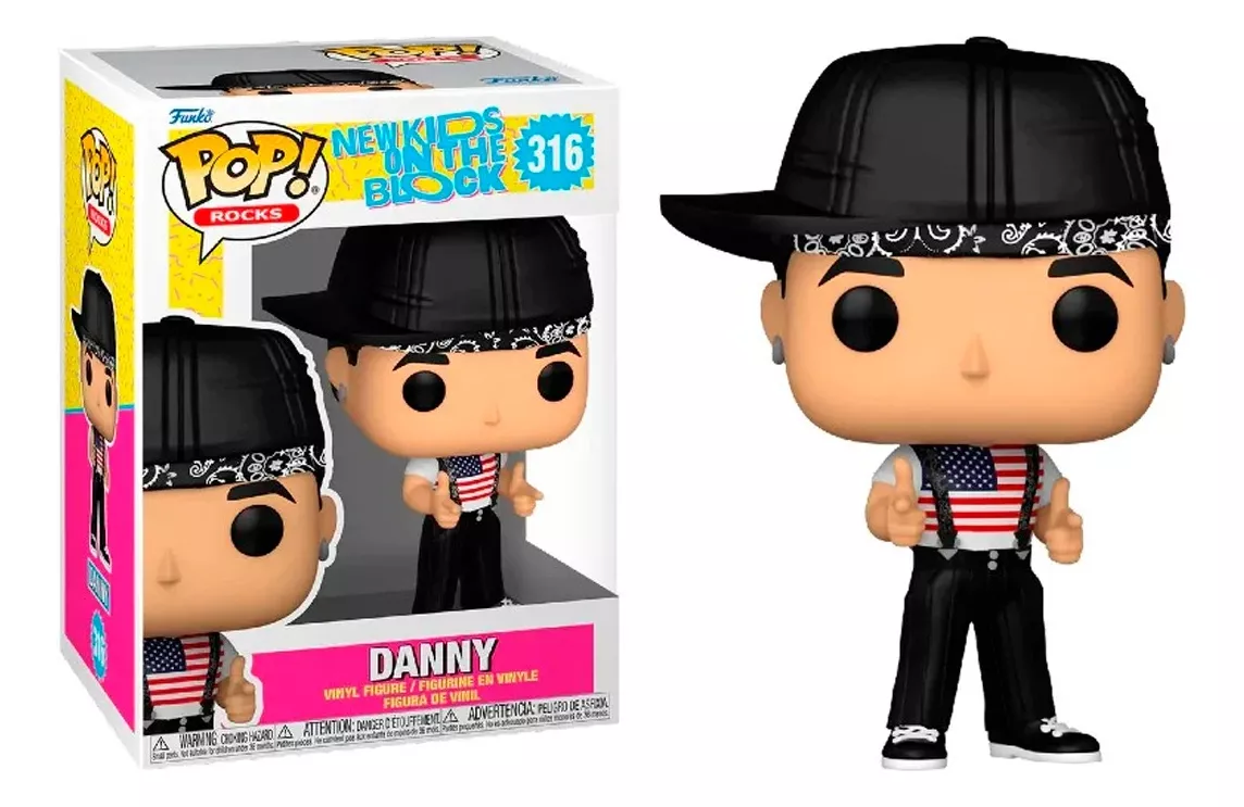 FUNKO POP NEGRO - NEW KIDS ON THE BLOCK - DANNY (316) - 1