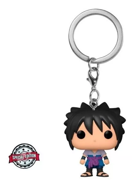 FUNKO POP NEGRO LLAVERO ANIME NARUTO SASUKE SPECIAL EDITION - 1