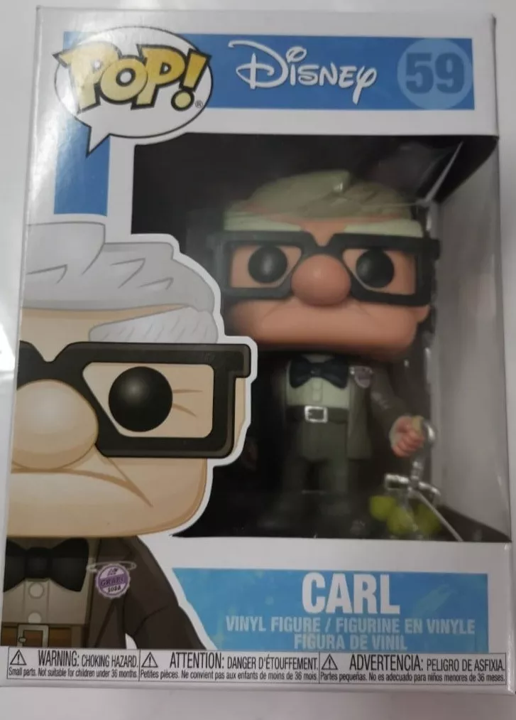 FUNKO POP NEGRO FIGURA - DISNEY - CARL (59) - 1