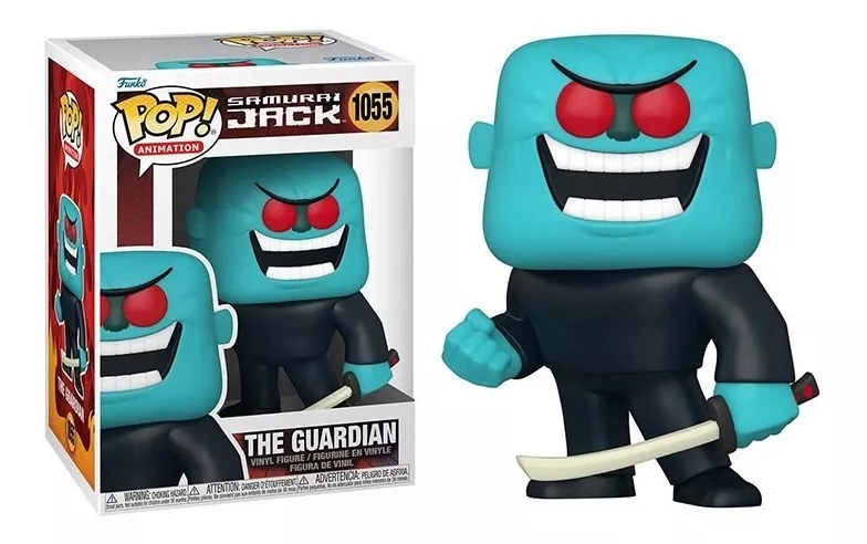 FUNKO POP NEGRO ANIMATION: SAMURAI JACK - THE GUARDIAN - 1