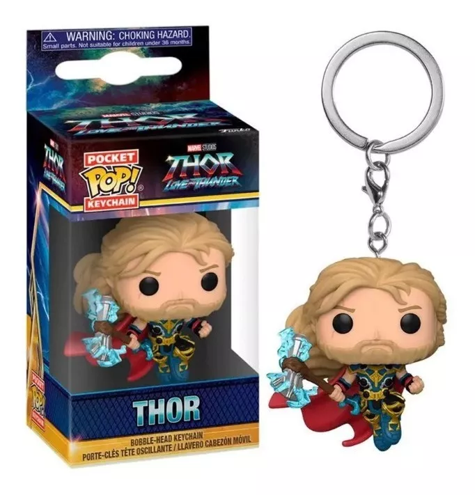 LLAVERO FUNKO POP - MARVEL - THOR LOVE THUNDER - THOR - 1