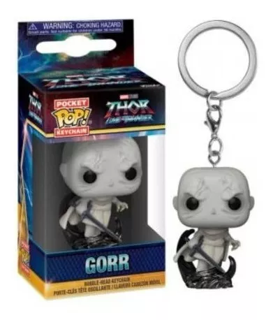 LLAVERO FUNKO POP - MARVEL - THOR LOVE THUNDER - GORR - 1