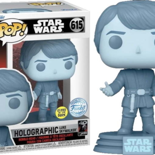 FUNKO POP - STAR WARS - HOLOGRAPHIC LUKE (615) SPECIAL - GW - 1