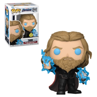 FUNKO POP MARVEL ENDGAME THOR WITH RAYS (1117) SPECIAL GITD - 1