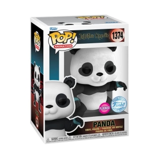 FUNKO POP - JUJUTSU KAISEN - PANDA (1374) SPECIAL FLOCKED - 1