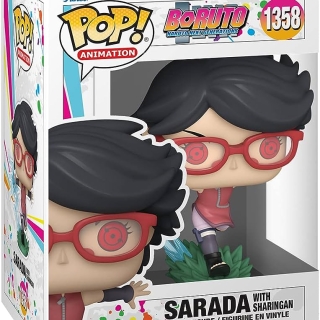 FUNKO POP NARUTO BORUTO NEXT GEN SARADA WITH SHARINGAN 1358 - 1